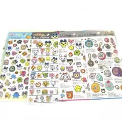 国内正規品　たまごっち　大人の図鑑シール　エポキシステッカー　4サイズステッカー