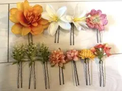 ブライダル　ヘアピン 10個セット　リゾート