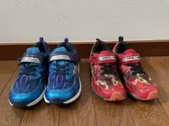 中古【18cm 2ペアセット】moon STAR zone blazer運動靴