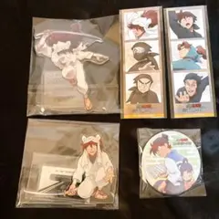 忍たま 土井半助 天鬼 アクスタ 缶バッジ DVD