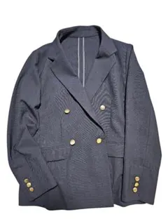 テーラードジャケット ダブル 金ボタン ネイビー セレモニー 卒業式