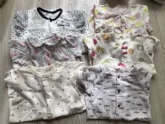 ロンパース 60 6枚セット まとめ売り 春夏