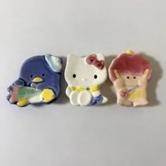 サンリオ　平成レトロ　箸置き　キティ　タキシードサム　ゴロピカドン　当時物