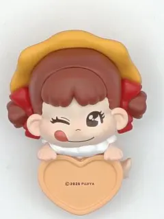 후지야 페코짱 피규어 하트 받침대 히퍼스
