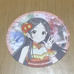 学園アイドルマスター × よみうりランド 倉本千奈 缶バッジ 遊園地ver