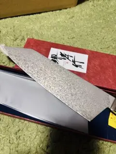 堺孝行 Coreless Damascus 剣型牛刀 190mmのサムネイル