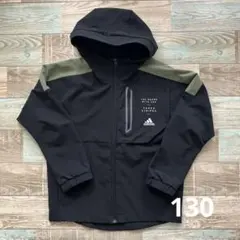 子ども　adidas フード付きジャケット 130