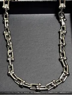 ティファニー ハードウェア リンク ネックレス ノベルティ シルバー