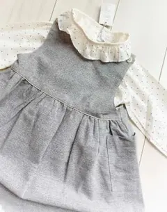 新品　albetta ワンピース　ブラウス　お受験　95 100 インポート