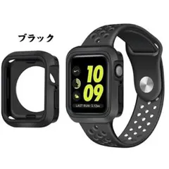 apple watch 40mm シリコンバンド　ケース一体型　ブラック　黒