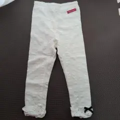 白色レギンス 80サイズ 綿100%