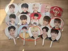 ⭕集合 全員 2019 SEVENTEEN うちわ 3枚セット - メルカリ