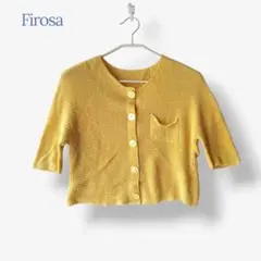 ■Firosa フィローザ＊ サイズ9 トップス カーディガン 半袖
