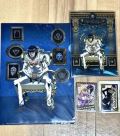ジョジョワールド　A賞アクリルボード　 ファイル ブチャラティ　セット4点