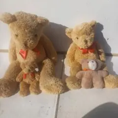 くま　ぬいぐるみ　4体セット
