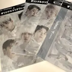 【未開封】SEVENTEEN クリアファイル　4点セット