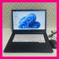 T367 Fujitsuノートパソコン i5高速SSDサクサクWindows11