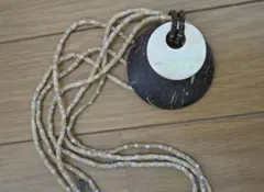 貝殻ロングネックレス　ギャル　サーフ系