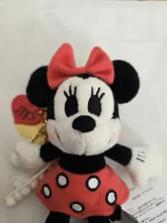 ミニーマウス マスコット ストラップ タグ付き 未使用品 ディズニー グッズ