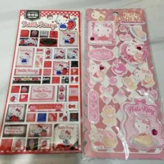 SALE‼️【2枚】サンリオ タイルシール マシュマロシール キティ