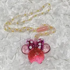 ディズニー ミニー 光るおもちゃ ペンダント