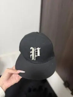 【PHATRNK】ファットランク Pロゴ キャップ ブラック 黒 スナップバックのサムネイル