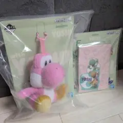 一番くじスーパーマリオwith YOSHI☆B賞ヨッシーぬいぐるみマスコット