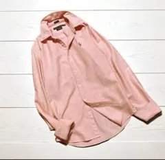 ラルフローレンピンク ボタンダウンシャツ 長袖