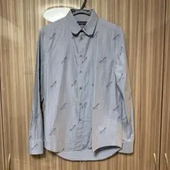 LOUIS VUITTON 20AW 総柄 ロゴ 長袖シャツ メンズ Sサイズ