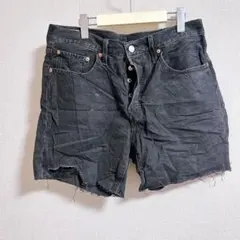 Levi's 501 ブラック ショートパンツ