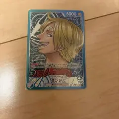 【最安値】ワンピースカード サンジ L リーダーパラレル OP02-026 L