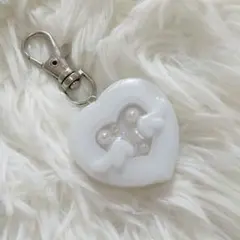 ホワイトダブルハートシェイカー