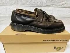 Dr.Martens UK9 28cm タッセルローファー ブラウン 箱付きのサムネイル
