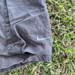 00s Nike ダークグレー カーゴショートパンツ