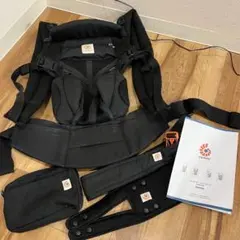 【美品】 エルゴベビー ergobaby オムニ360 クールエア ブラック