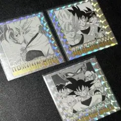 ドラゴンボール 40th ウエハース シール ステッカー 3種