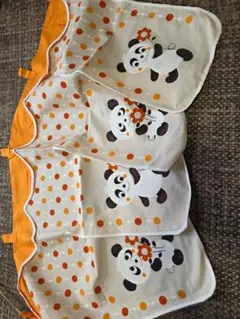 ➀昭和レトロ　パンダ　のれん