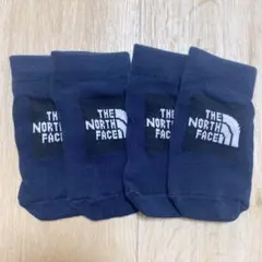 ザノースフェイス　キッズ　ベビー　ソックス　紺色　約12-15cm 2足