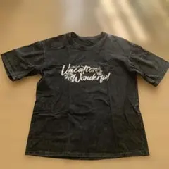 Vacation Wonderful 半袖Tシャツ ブラック系