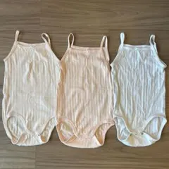 H&M オーガニックコットン タンクトップ 3枚セット