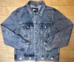 UNIFORM OF THE FREE 裾星刺繍 デニムジャケット［実寸L位］