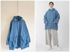 美品 2025SS プランテーション CNオックス ブルゾン コート ゆったりのサムネイル