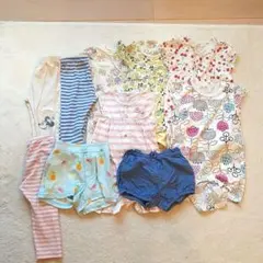 80　ベビーギャップ　ロンパース　レギンス　ショートパンツ　まとめ売り