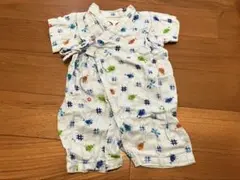 ミキハウス カラフル昆虫柄甚平 S(60-70cm)