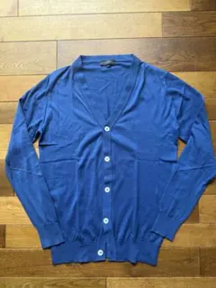 JOHN SMEDLEY カーディガン コットン Sのサムネイル