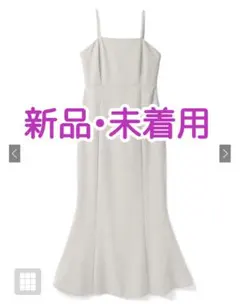 GRL マーメイドキャミワンピース［ai16］ Lサイズ　アイボリー　グレイル