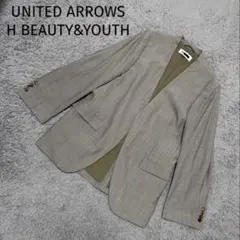 UNITED ARROWS H BEAUTY&YOUTH ノーカラージャケットのサムネイル