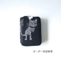 ✿完成参考 お札の折れない二つ折り財布 草花クロッチくん pjc ✿完成参考 財布 草花クロッチくん - メルカリ
