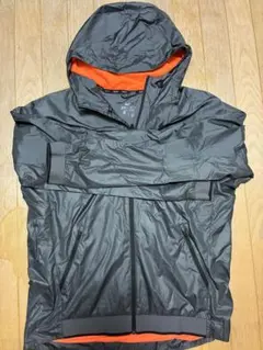 NIKE DRI-FIT ジャケット L グレー/オレンジ