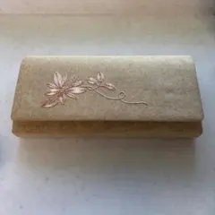 昭和レトロ/アンティーク　和装用バッグ（ゴールド）